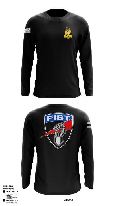 1-200 Infantry Long Sleeve Performance Shirt 1