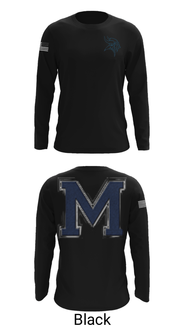 Long Sleeve Performance Shirt, Marysville High School Cheer, Cheer, Teamtime, Team time, sublimation, custom sports apparel, team uniforms, spirit wear, spiritwear, sports uniforms, custom shirts, team store, custom team store, fundraiser sports, apparel fundraiser