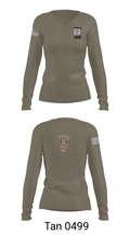 SCPOA 35279969 Women's Long Sleeve V-neck Shirt - 73