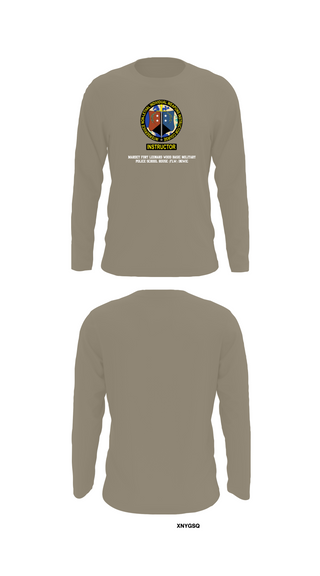 Long Sleeve Performance Shirt, MARDET Fort Leonard Wood Basic Military Police School House (FLW) INIWIC, , Teamtime, Team time, sublimation, custom sports apparel, team uniforms, spirit wear, spiritwear, sports uniforms, custom shirts, team store, custom team store, fundraiser sports, apparel fundraiser