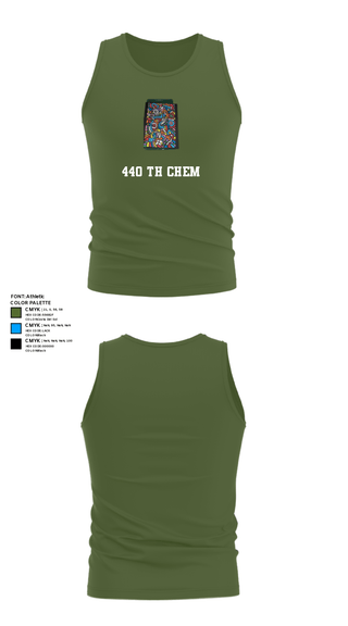 Tank Top, 440 th Chem, Army, Teamtime, Team time, sublimation, custom sports apparel, team uniforms, spirit wear, spiritwear, sports uniforms, custom shirts, team store, custom team store, fundraiser sports, apparel fundraiser