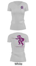 East Stroudsburg Cavaliers 35860494 Women's Short Sleeve V-neck Shirt - 19