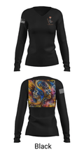 Wicked Transformationz 35819549 Women's Long Sleeve V-neck Shirt - 35