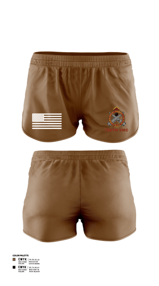 Women's Shorts, 758th SMC, Army, Teamtime, Team time, sublimation, custom sports apparel, team uniforms, spirit wear, spiritwear, sports uniforms, custom shirts, team store, custom team store, fundraiser sports, apparel fundraiser