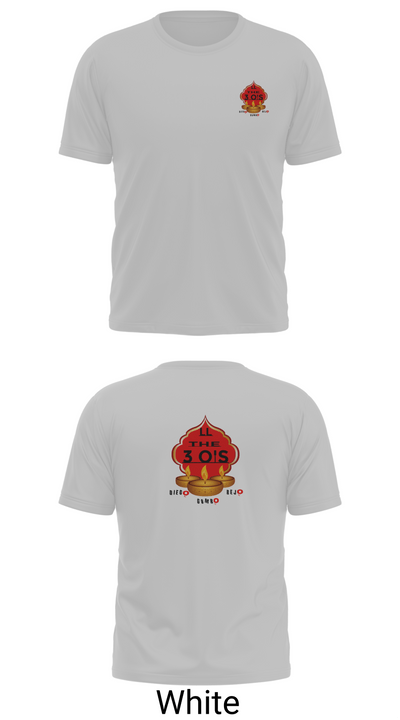 3 O's 95365157 Short Sleeve Performance Shirt - 11
