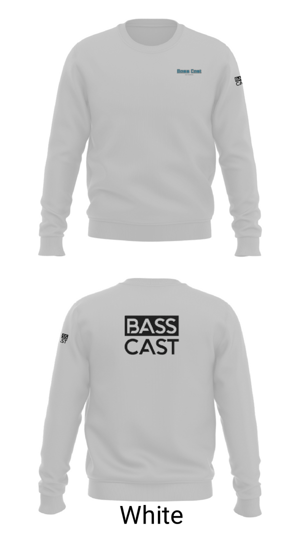 Crew Neck Sweatshirt, Bass Cast OutdoorsBass Cast Outdoors, , Teamtime, Team time, sublimation, custom sports apparel, team uniforms, spirit wear, spiritwear, sports uniforms, custom shirts, team store, custom team store, fundraiser sports, apparel fundraiser