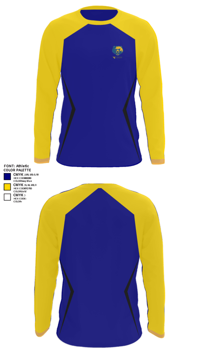 West Virginia University Institute Of Technology Baseball 18576628 Long Sleeve Performance Shirt - 34