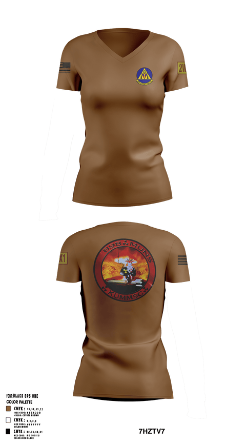 Womens Short Sleeve Vneck Shirt, 898 Muns, Air Force, Teamtime, Team time, sublimation, custom sports apparel, team uniforms, spirit wear, spiritwear, sports uniforms, custom shirts, team store, custom team store, fundraiser sports, apparel fundraiser