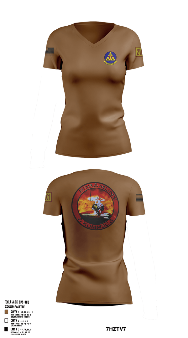 Womens Short Sleeve Vneck Shirt, 898 Muns, Air Force, Teamtime, Team time, sublimation, custom sports apparel, team uniforms, spirit wear, spiritwear, sports uniforms, custom shirts, team store, custom team store, fundraiser sports, apparel fundraiser