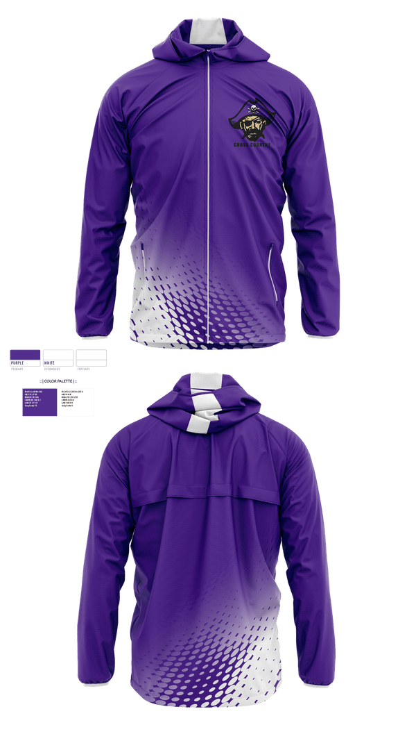 Windbreaker, Piper High School Cross Country, Cross Country, Teamtime, Team time, sublimation, custom sports apparel, team uniforms, spirit wear, spiritwear, sports uniforms, custom shirts, team store, custom team store, fundraiser sports, apparel fundraiser