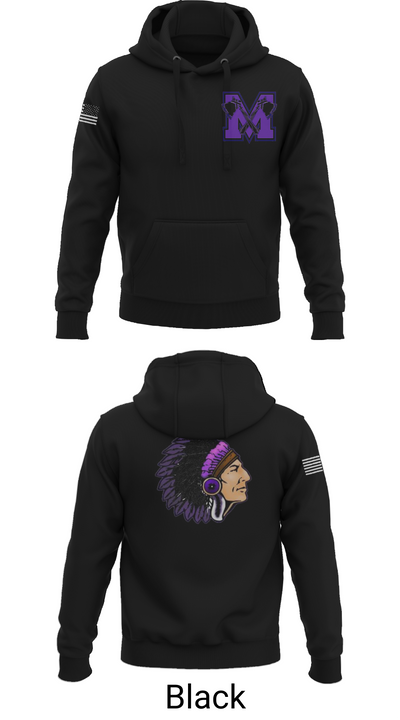 Mount Gilead High School Wrestling 55730415 Hoodie - 25
