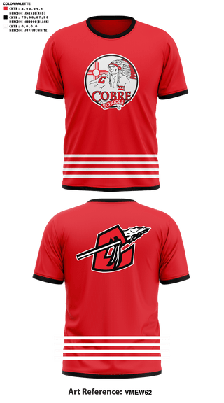 Short Sleeve Performance Shirt, Cobre High School Cheer, Cheer, Teamtime, Team time, sublimation, custom sports apparel, team uniforms, spirit wear, spiritwear, sports uniforms, custom shirts, team store, custom team store, fundraiser sports, apparel fundraiser