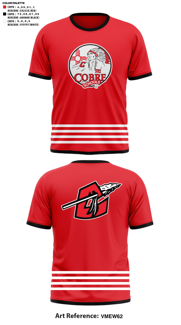 Short Sleeve Performance Shirt, Cobre High School Cheer, Cheer, Teamtime, Team time, sublimation, custom sports apparel, team uniforms, spirit wear, spiritwear, sports uniforms, custom shirts, team store, custom team store, fundraiser sports, apparel fundraiser