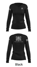 The-alpha-code 86394469 Women's Long Sleeve V-neck Shirt - 35