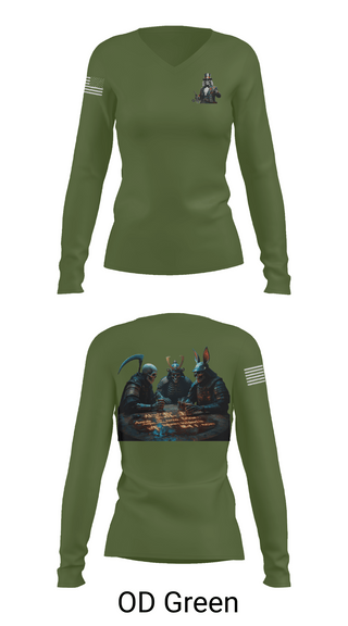 Womens Long Sleeve Vneck Shirt, Emory S. Land, , Teamtime, Team time, sublimation, custom sports apparel, team uniforms, spirit wear, spiritwear, sports uniforms, custom shirts, team store, custom team store, fundraiser sports, apparel fundraiser