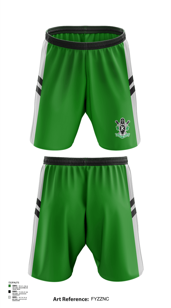 Athletic Shorts With Pockets, Kentwood Conks, Women's Soccer, Teamtime, Team time, sublimation, custom sports apparel, team uniforms, spirit wear, spiritwear, sports uniforms, custom shirts, team store, custom team store, fundraiser sports, apparel fundraiser