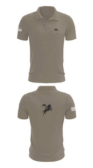 Short Sleeve Performance Polo, Oklahoma State University Ranger Challenge, Army, Teamtime, Team time, sublimation, custom sports apparel, team uniforms, spirit wear, spiritwear, sports uniforms, custom shirts, team store, custom team store, fundraiser sports, apparel fundraiser
