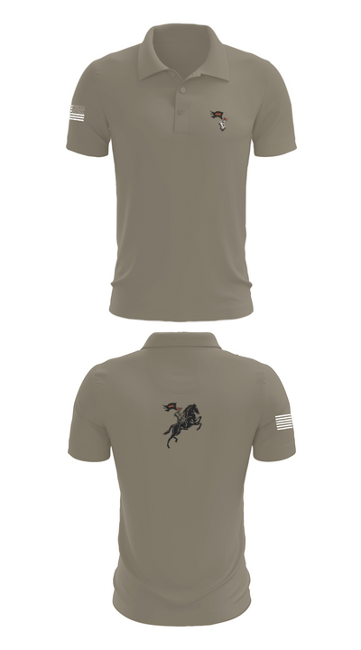 Oklahoma State University Ranger Challenge 45471102 Short Sleeve Performance Polo - 67