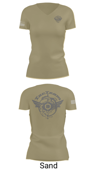 Womens Short Sleeve Vneck Shirt, TacTeam, Army, Teamtime, Team time, sublimation, custom sports apparel, team uniforms, spirit wear, spiritwear, sports uniforms, custom shirts, team store, custom team store, fundraiser sports, apparel fundraiser