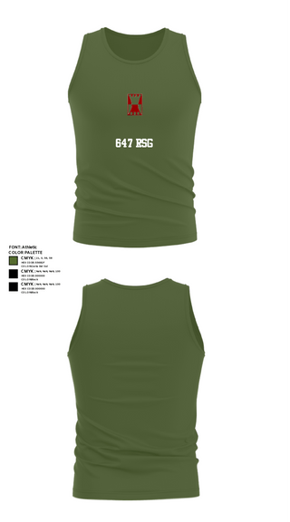 Tank Top, 647 RSG, Army, Teamtime, Team time, sublimation, custom sports apparel, team uniforms, spirit wear, spiritwear, sports uniforms, custom shirts, team store, custom team store, fundraiser sports, apparel fundraiser