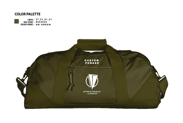 Duffle Bag, Strategic Logix, , Teamtime, Team time, sublimation, custom sports apparel, team uniforms, spirit wear, spiritwear, sports uniforms, custom shirts, team store, custom team store, fundraiser sports, apparel fundraiser