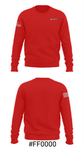 Tinley Park Bulldogs Baseball & Softball 63732103 Crew Neck Sweatshirt - 22