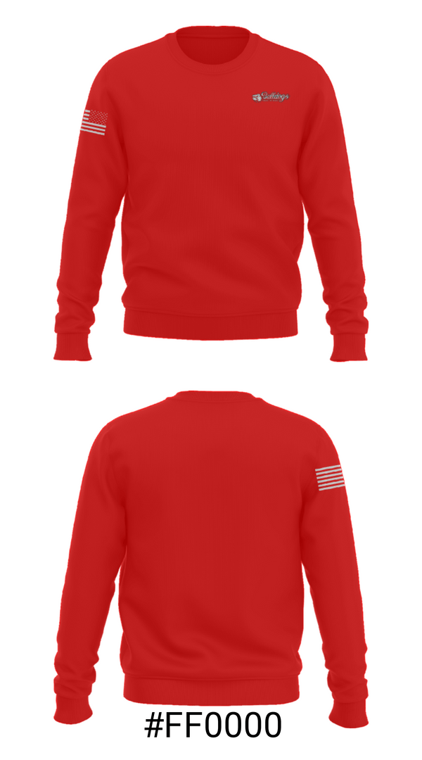 Crew Neck Sweatshirt, Tinley Park Bulldogs Baseball & Softball, Baseball, Teamtime, Team time, sublimation, custom sports apparel, team uniforms, spirit wear, spiritwear, sports uniforms, custom shirts, team store, custom team store, fundraiser sports, apparel fundraiser