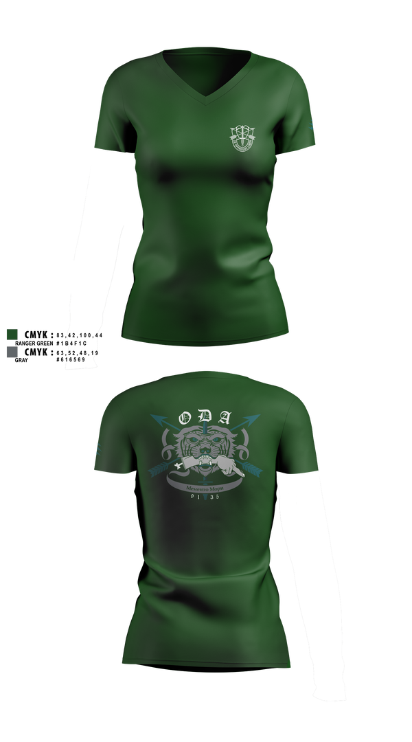 Womens Short Sleeve Vneck Shirt, 9135, National Guard, Teamtime, Team time, sublimation, custom sports apparel, team uniforms, spirit wear, spiritwear, sports uniforms, custom shirts, team store, custom team store, fundraiser sports, apparel fundraiser