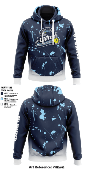 Hoodie, CV United Softball, Softball, Teamtime, Team time, sublimation, custom sports apparel, team uniforms, spirit wear, spiritwear, sports uniforms, custom shirts, team store, custom team store, fundraiser sports, apparel fundraiser