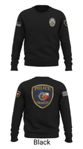 Crowley Police Department 8097883 Crew Neck Sweatshirt - 24