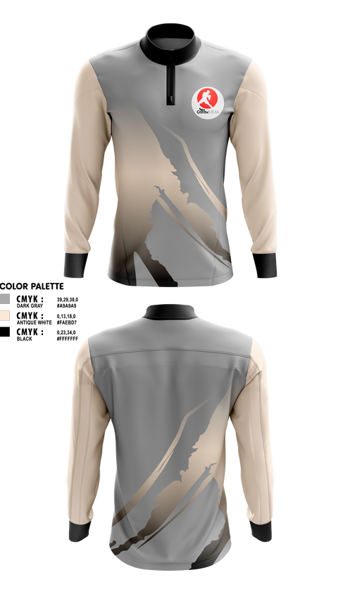 Quarter Zip Jacket, Geek MMA, Wrestling, Teamtime, Team time, sublimation, custom sports apparel, team uniforms, spirit wear, spiritwear, sports uniforms, custom shirts, team store, custom team store, fundraiser sports, apparel fundraiser