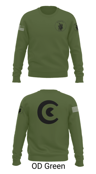 Crew Neck Sweatshirt, Diniz, Army, Teamtime, Team time, sublimation, custom sports apparel, team uniforms, spirit wear, spiritwear, sports uniforms, custom shirts, team store, custom team store, fundraiser sports, apparel fundraiser