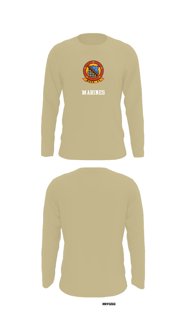 Long Sleeve Performance Shirt, MACS 24 ATC Detachment A, Marines, Teamtime, Team time, sublimation, custom sports apparel, team uniforms, spirit wear, spiritwear, sports uniforms, custom shirts, team store, custom team store, fundraiser sports, apparel fundraiser