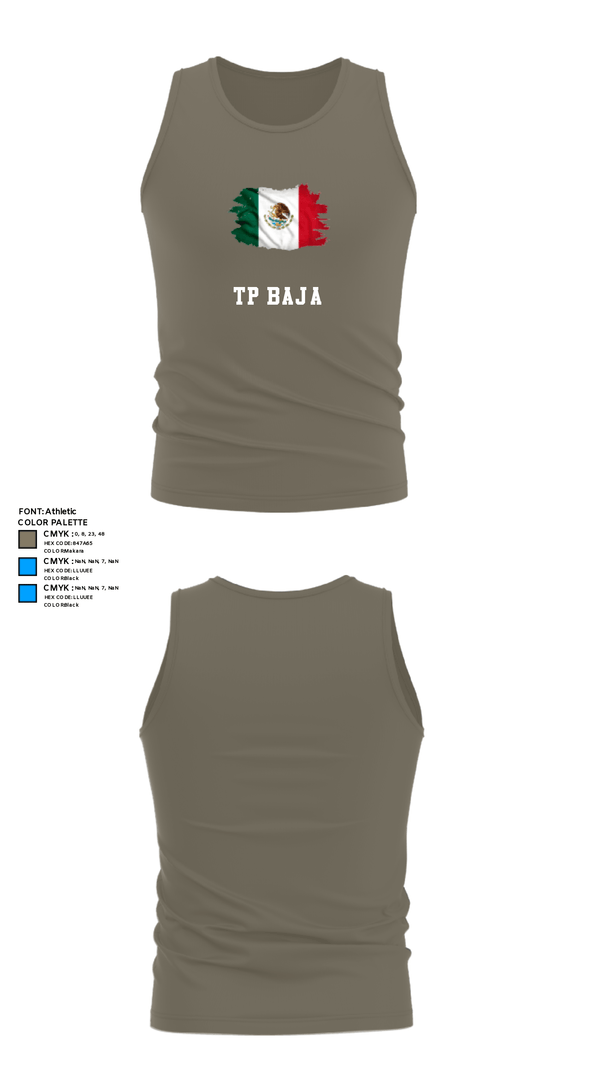 Tank Top, TP Baja, , Teamtime, Team time, sublimation, custom sports apparel, team uniforms, spirit wear, spiritwear, sports uniforms, custom shirts, team store, custom team store, fundraiser sports, apparel fundraiser