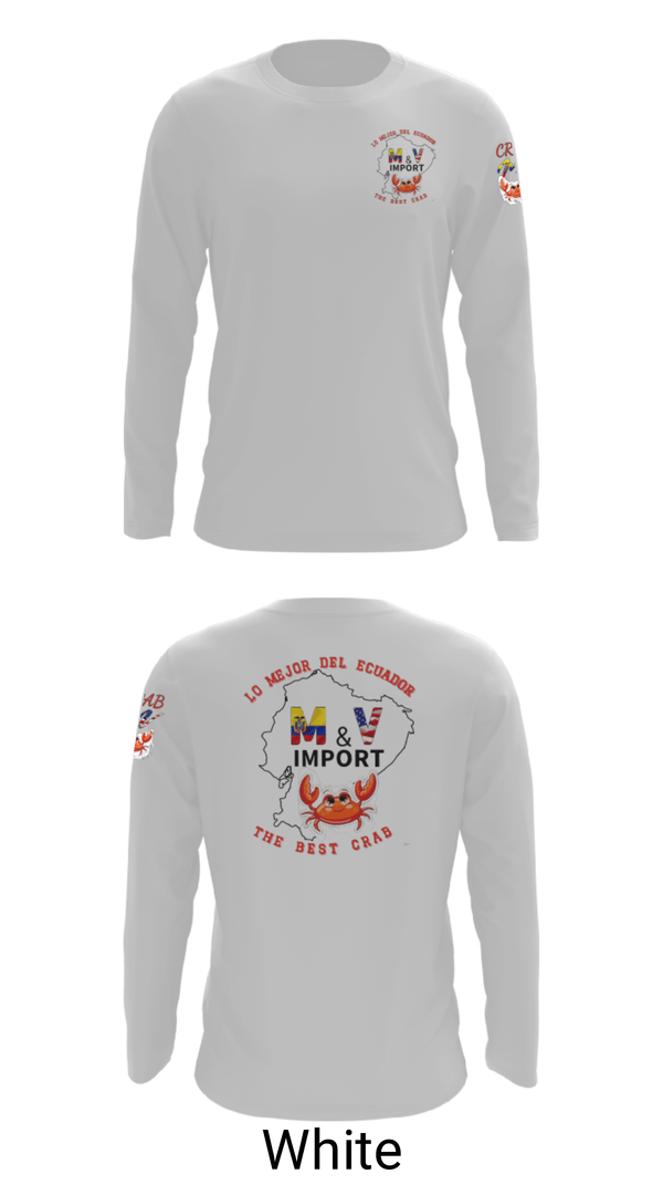 Long Sleeve Performance Shirt, M & V import LLC, , Teamtime, Team time, sublimation, custom sports apparel, team uniforms, spirit wear, spiritwear, sports uniforms, custom shirts, team store, custom team store, fundraiser sports, apparel fundraiser