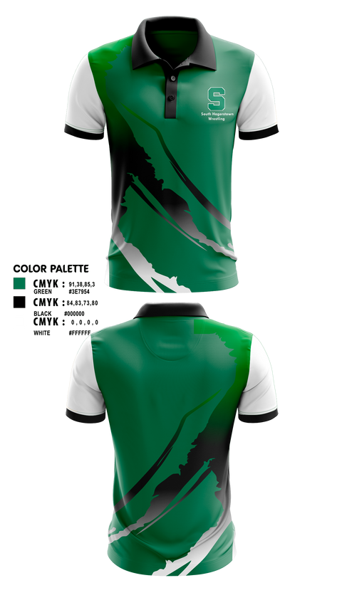 Short Sleeve Performance Polo, South Hagerstown High School Wrestling, Wrestling, Teamtime, Team time, sublimation, custom sports apparel, team uniforms, spirit wear, spiritwear, sports uniforms, custom shirts, team store, custom team store, fundraiser sports, apparel fundraiser