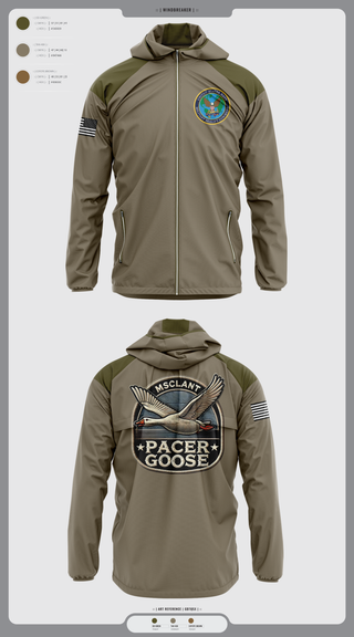 Windbreaker, MILITARY SEALIFT COMMAND ATLANTIC, , Teamtime, Team time, sublimation, custom sports apparel, team uniforms, spirit wear, spiritwear, sports uniforms, custom shirts, team store, custom team store, fundraiser sports, apparel fundraiser