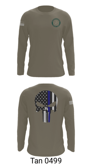 Long Sleeve Performance Shirt, BROWARD SHERIFF EXPLORERS, Police, Teamtime, Team time, sublimation, custom sports apparel, team uniforms, spirit wear, spiritwear, sports uniforms, custom shirts, team store, custom team store, fundraiser sports, apparel fundraiser