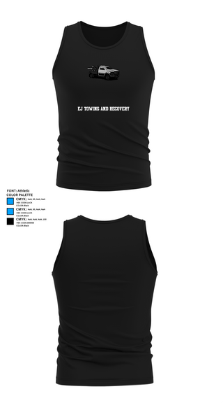 Tank Top, EJ TOWING AND RECOVERY, , Teamtime, Team time, sublimation, custom sports apparel, team uniforms, spirit wear, spiritwear, sports uniforms, custom shirts, team store, custom team store, fundraiser sports, apparel fundraiser