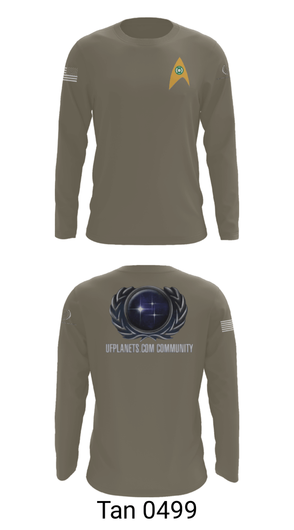 Long Sleeve Performance Shirt, UFP, Air Force, Teamtime, Team time, sublimation, custom sports apparel, team uniforms, spirit wear, spiritwear, sports uniforms, custom shirts, team store, custom team store, fundraiser sports, apparel fundraiser