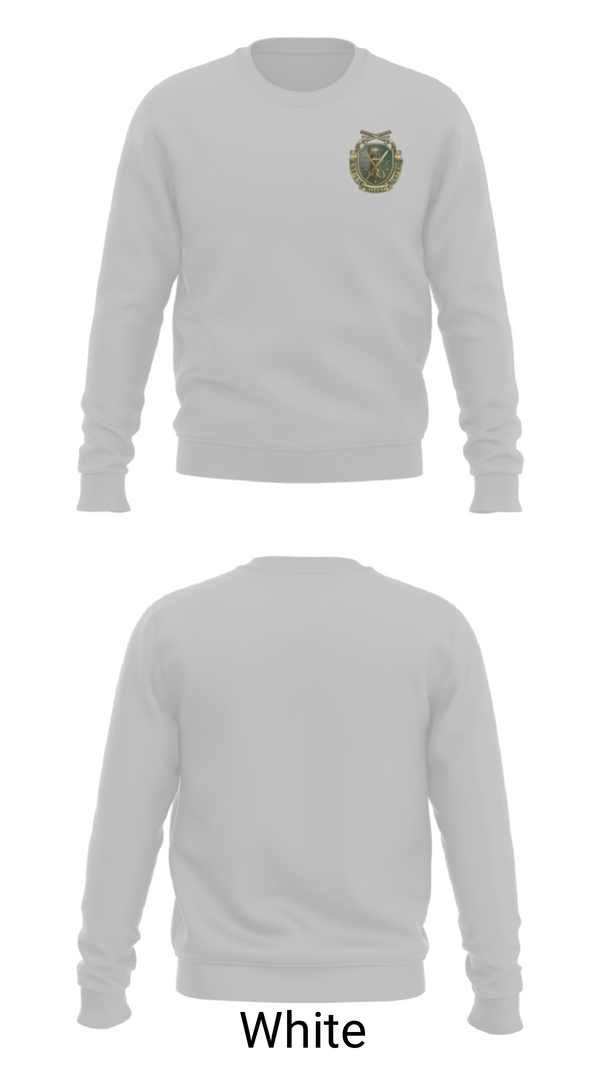 Crew Neck Sweatshirt, 555th MP Company, Army, Teamtime, Team time, sublimation, custom sports apparel, team uniforms, spirit wear, spiritwear, sports uniforms, custom shirts, team store, custom team store, fundraiser sports, apparel fundraiser