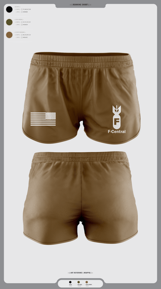 Womens Shorts, F Central, Police, Teamtime, Team time, sublimation, custom sports apparel, team uniforms, spirit wear, spiritwear, sports uniforms, custom shirts, team store, custom team store, fundraiser sports, apparel fundraiser