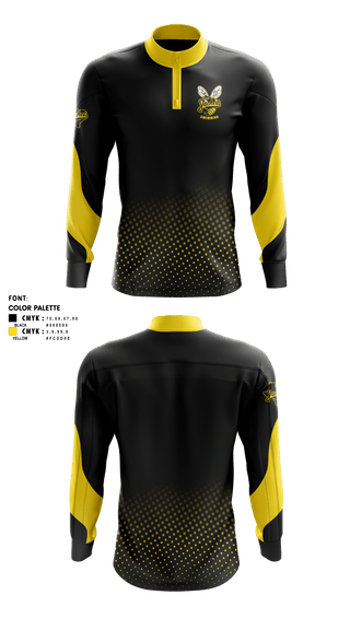 Quarter Zip Jacket, Denison High School Swimming, Swimming, Teamtime, Team time, sublimation, custom sports apparel, team uniforms, spirit wear, spiritwear, sports uniforms, custom shirts, team store, custom team store, fundraiser sports, apparel fundraiser