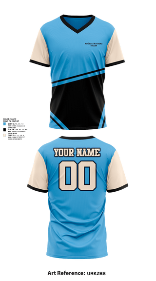 Mens Soccer Jersey, Agüillas Rayadas, Men's Soccer, Teamtime, Team time, sublimation, custom sports apparel, team uniforms, spirit wear, spiritwear, sports uniforms, custom shirts, team store, custom team store, fundraiser sports, apparel fundraiser