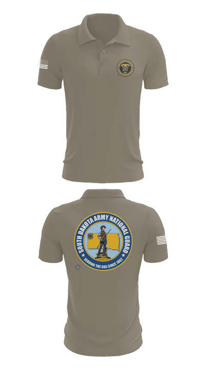 235th MP CO 6760099 Short Sleeve Performance Polo - 67