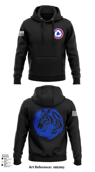 312th HR CO, A1 Postal 64167397 Hoodie - 141