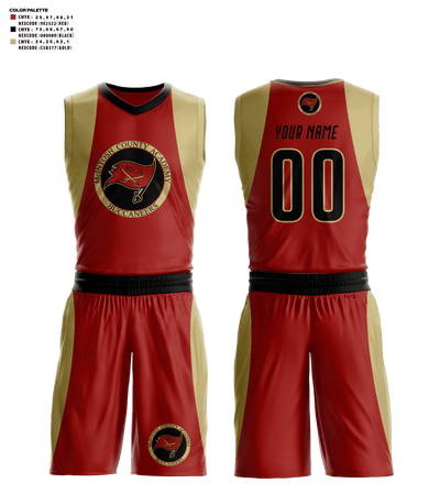 McIntosh County Academy Basketball 77239523 Basketball Uniform - 41