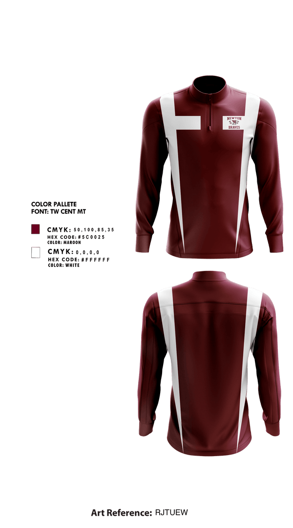 Quarter Zip Jacket, Newton High School Basketball, Women's Basketball, Teamtime, Team time, sublimation, custom sports apparel, team uniforms, spirit wear, spiritwear, sports uniforms, custom shirts, team store, custom team store, fundraiser sports, apparel fundraiser