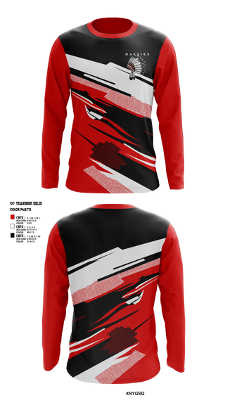 Long Sleeve Performance Shirt, Kootenai Junior High School, Men's Volleyball, Teamtime, Team time, sublimation, custom sports apparel, team uniforms, spirit wear, spiritwear, sports uniforms, custom shirts, team store, custom team store, fundraiser sports, apparel fundraiser