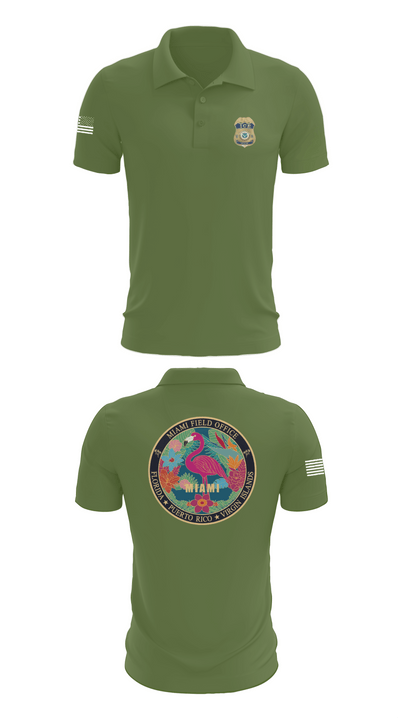 Criminal Apprehension Program 50109474 Short Sleeve Performance Polo - 45